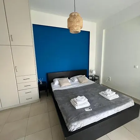 Apartment Blue And White