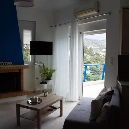 Blue And White Apartment